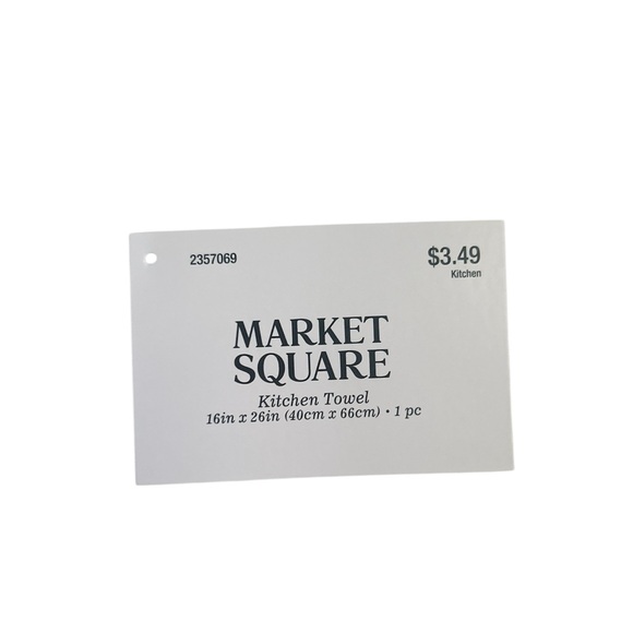 HAND CRAFTED Colorful Floral Cat Crocheted Top Hanging Kitchen Hand Towel - Picture 5 of 7